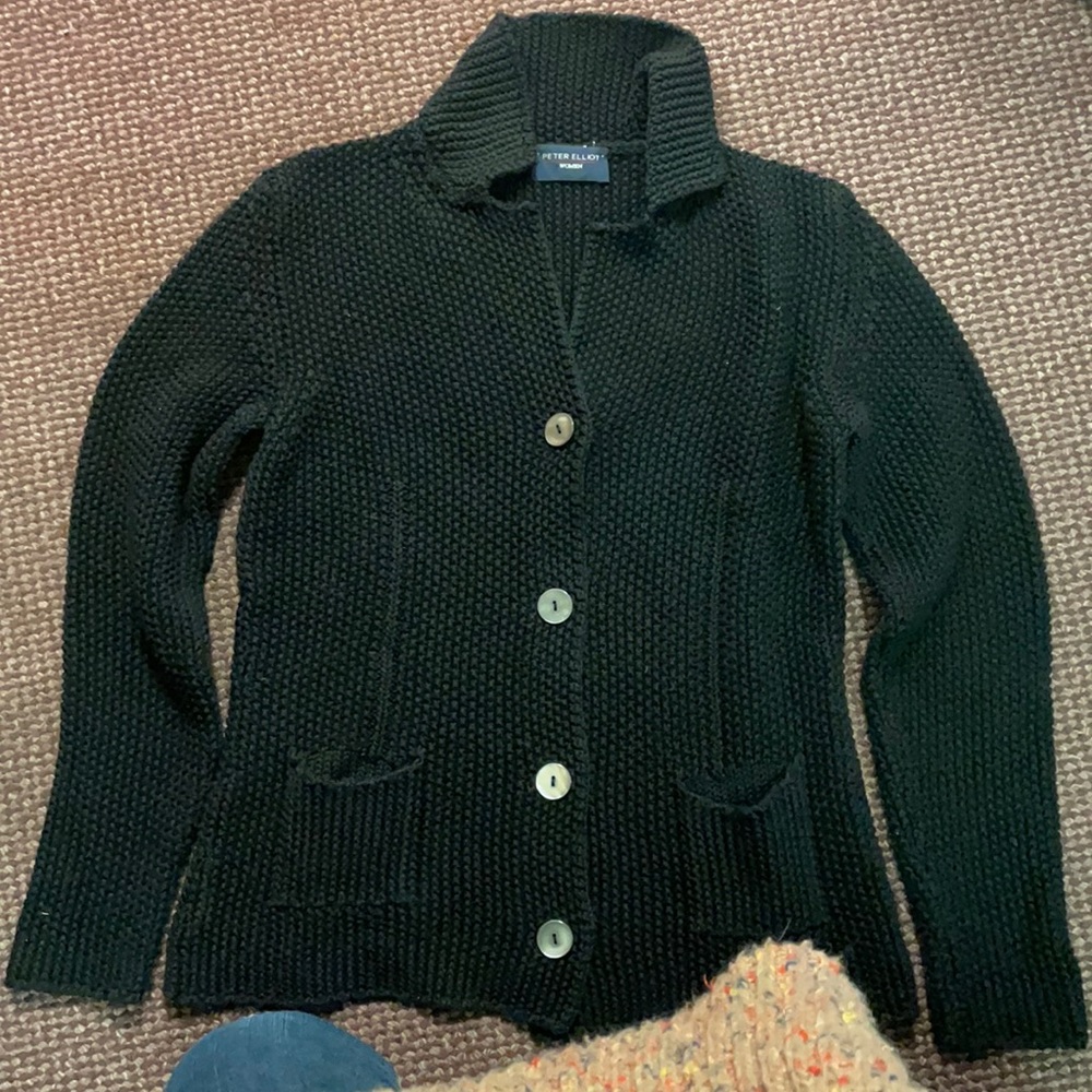 Black Peter Elliott cardigan